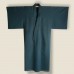 KIMONO HOMME ÉTÉ, SOIE BLEU-VERT 007-184